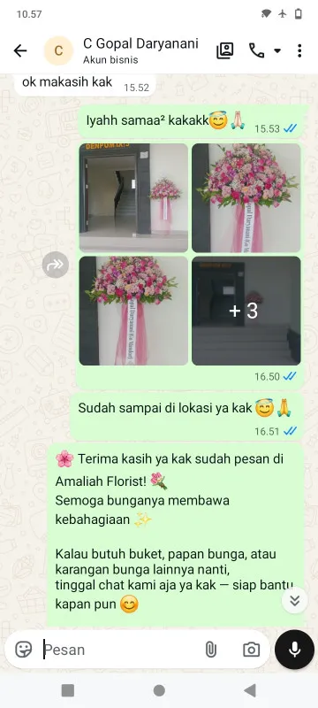 Pengiriman Karangan Bunga Beji Ui
