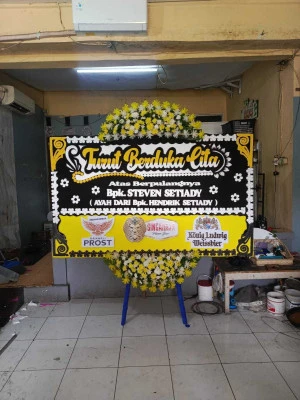 Papan Bunga di Beji Ui